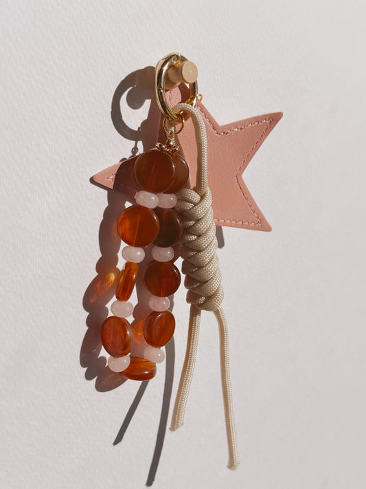 Beaded Bag Charm