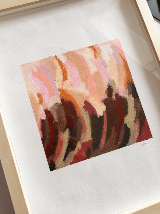 “Linger” - Original Oil Pastel